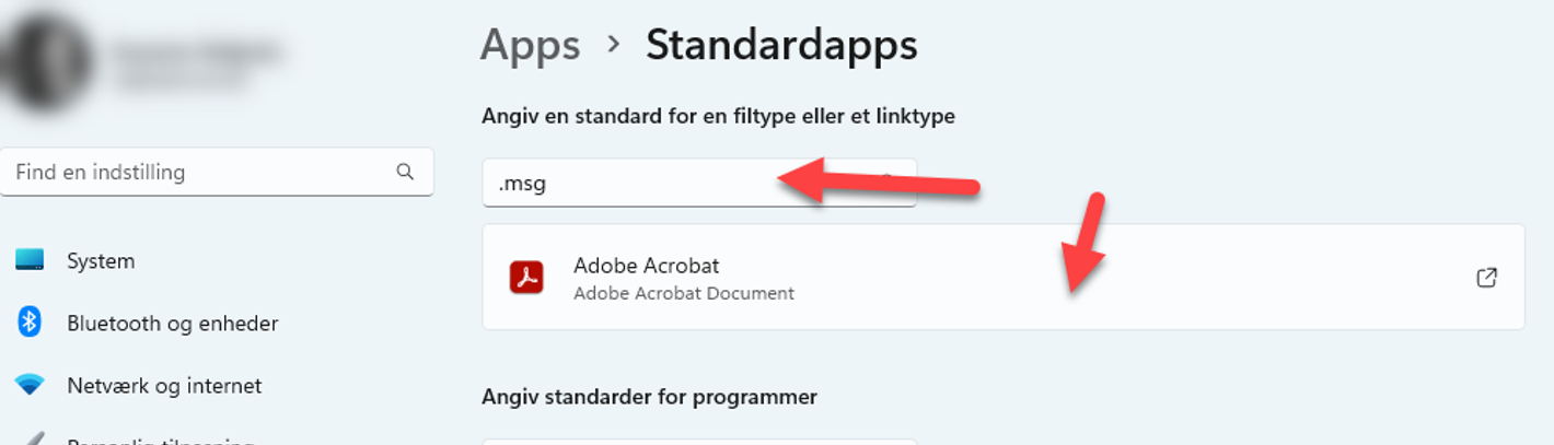 Msg Programm Sådan ændrer du standardprogram for MSG-filer i Windows 11